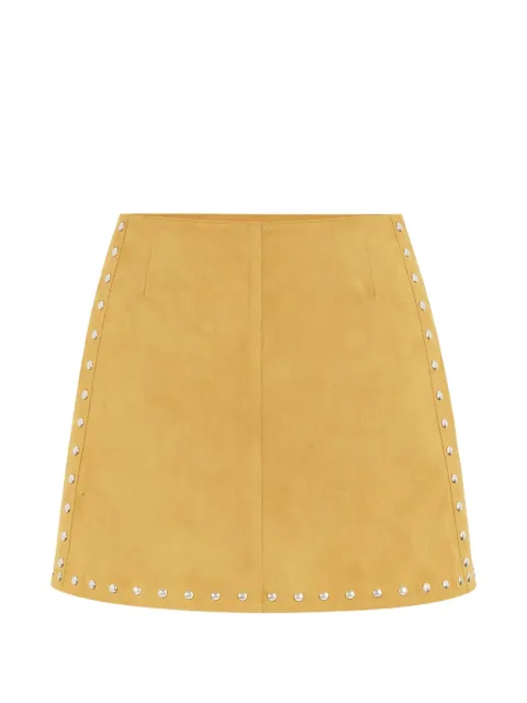 Zut studded suede mini skirt