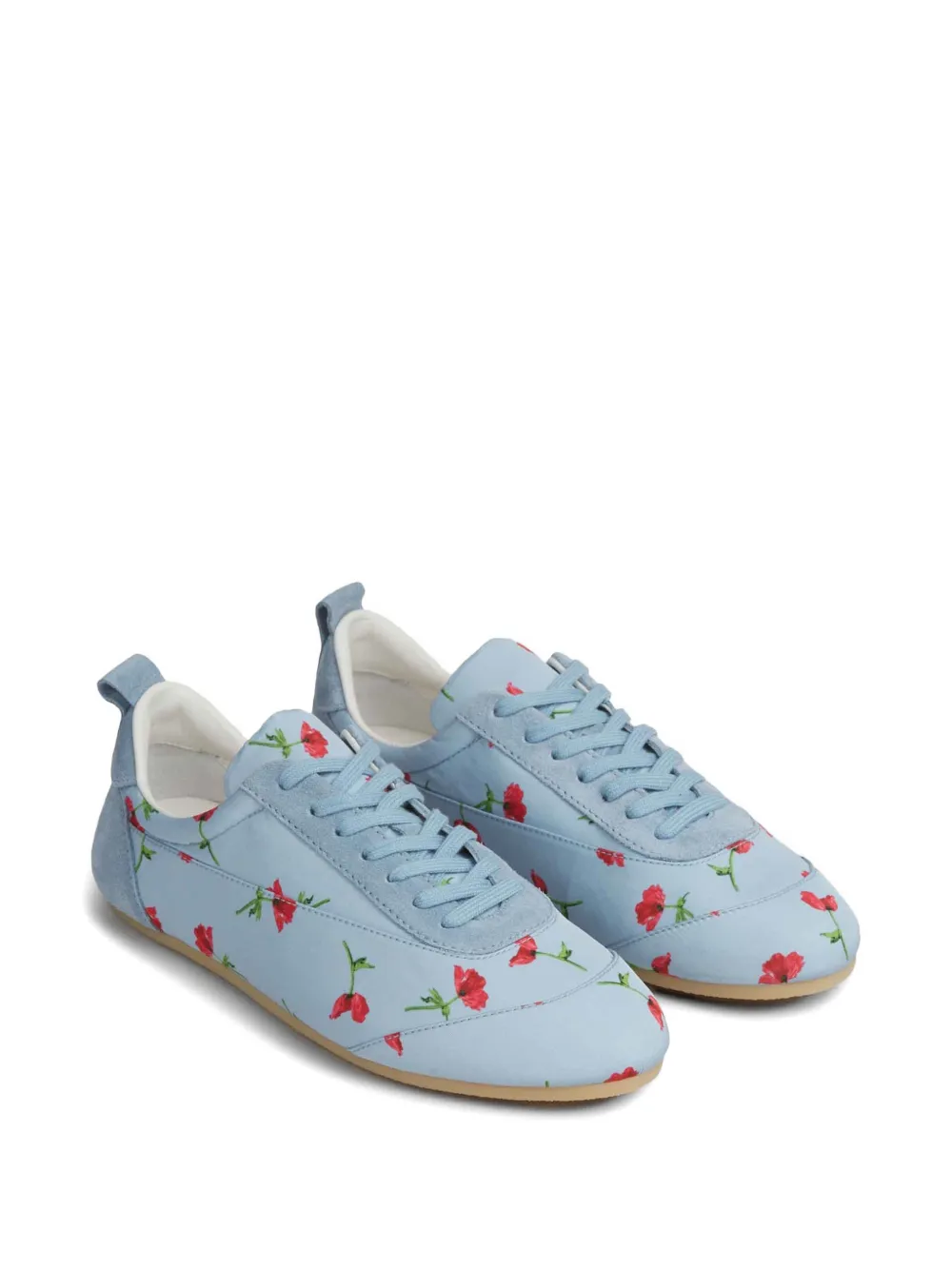 Jil Sander Sneakers met bloemenprint Blauw