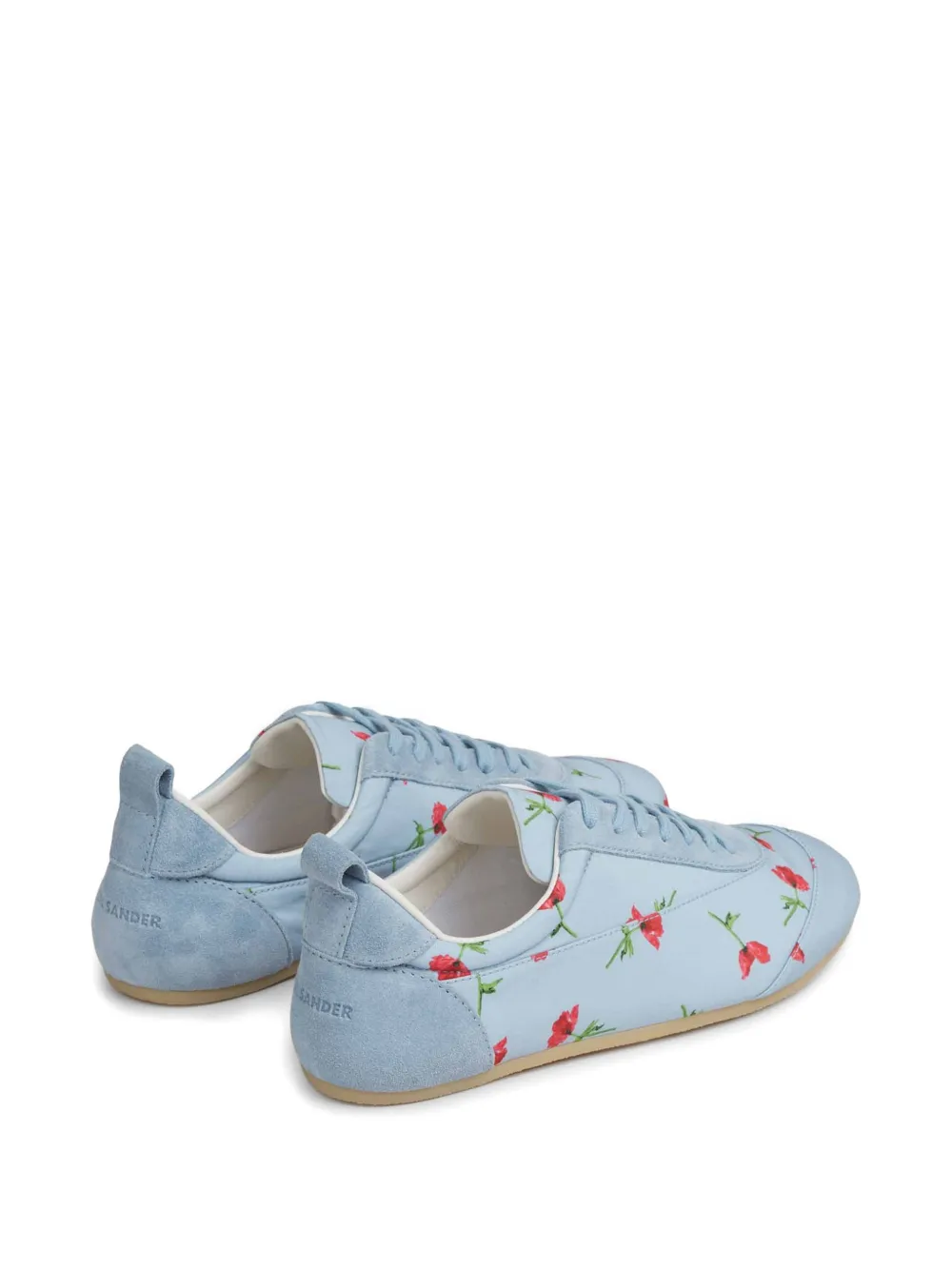 Jil Sander Sneakers met bloemenprint Blauw