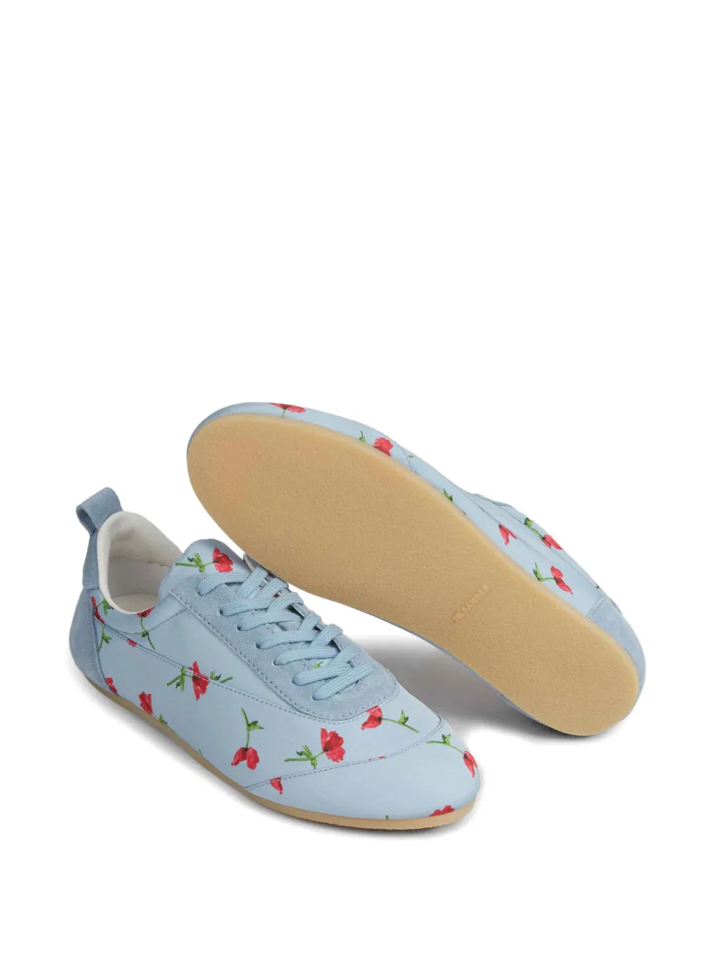 Jil Sander Sneakers met bloemenprint Blauw