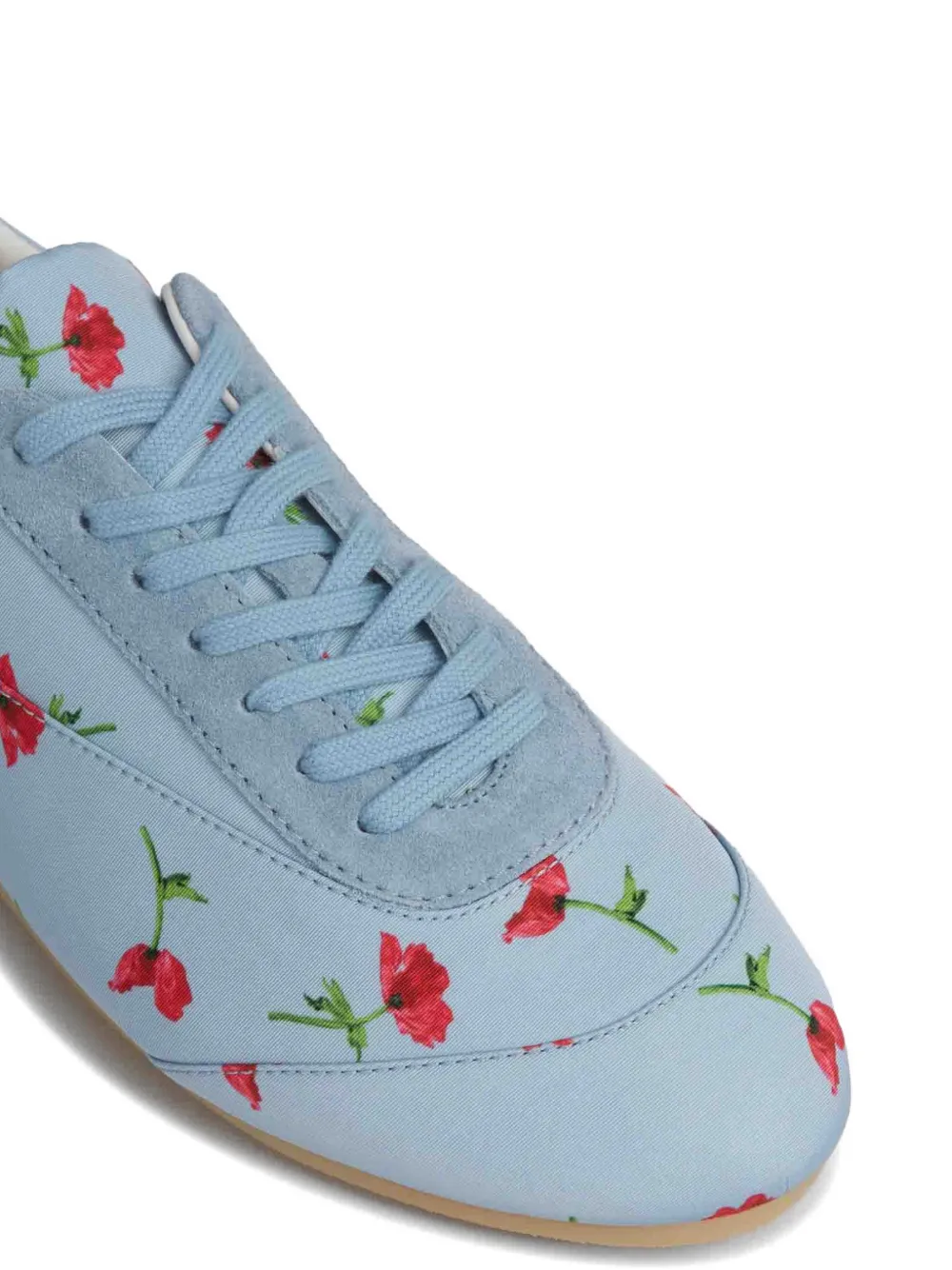 Jil Sander Sneakers met bloemenprint Blauw