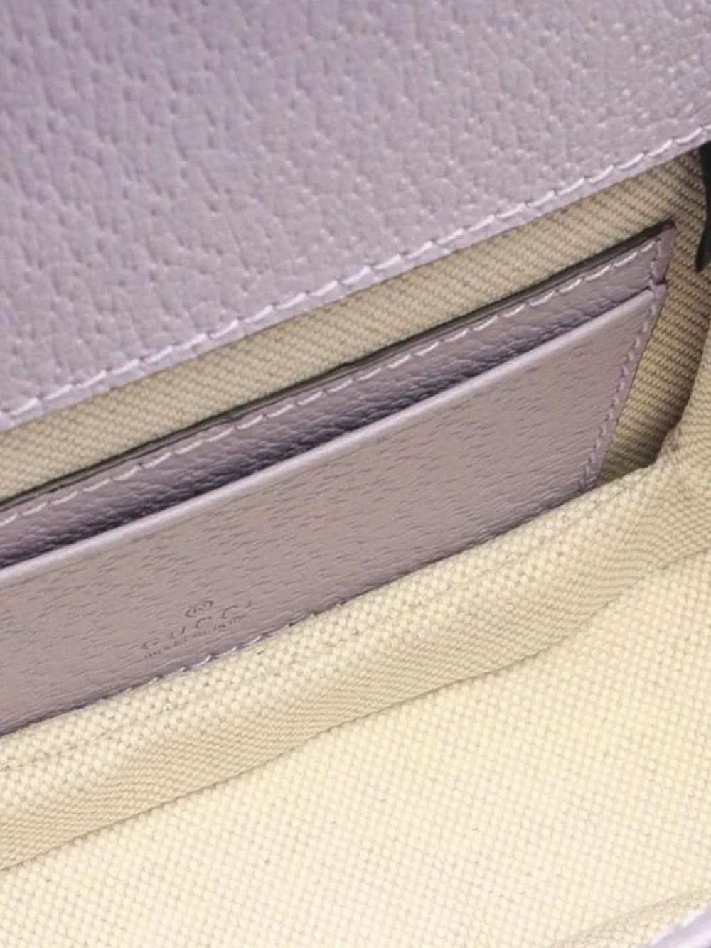 2016-2026 Mini Gg Canvas 1947 Bamboo Top Handle Bag Satchel