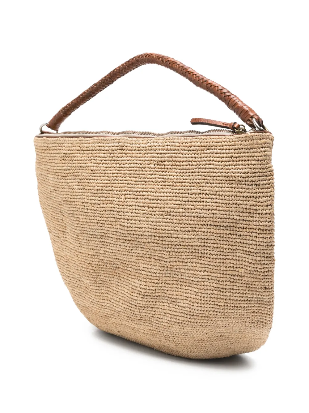  Ibeliv Zipped Woven Beach Bag - Neutrals 