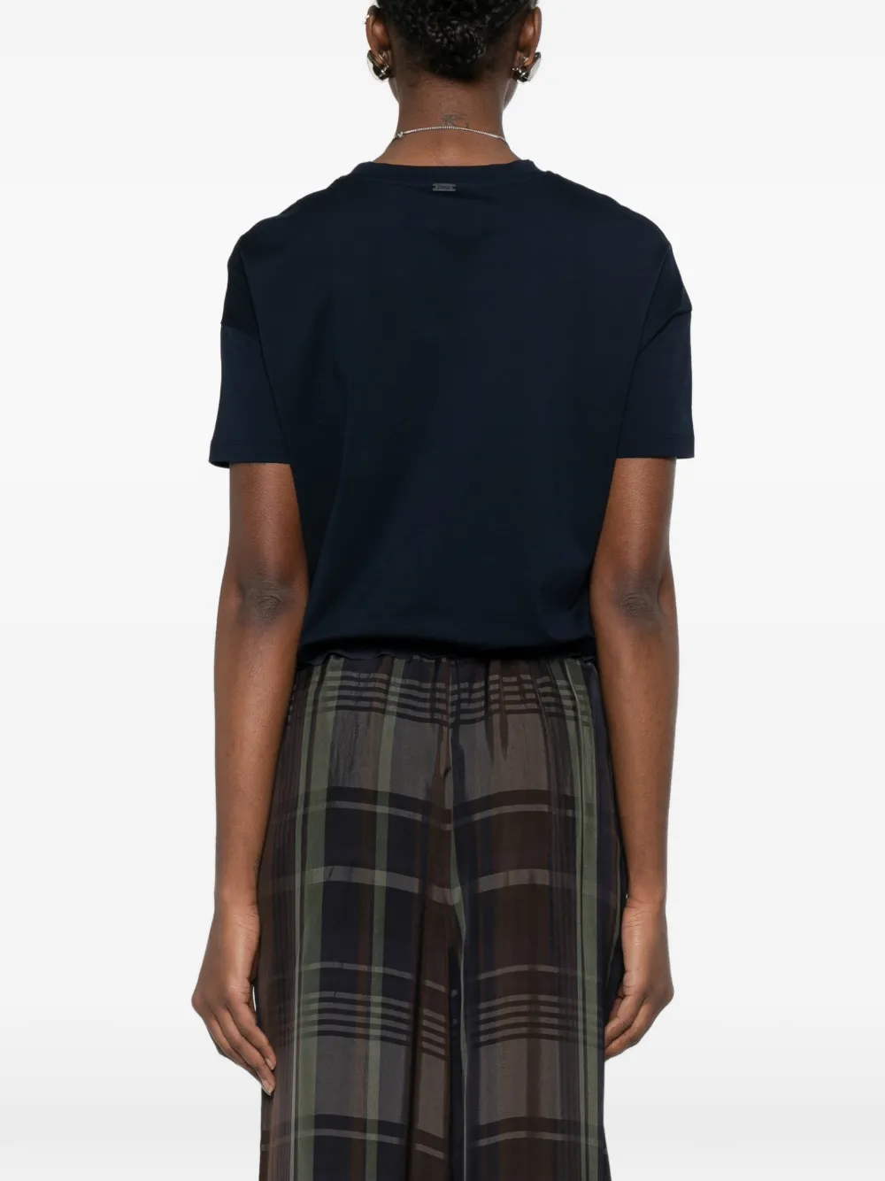 Herno T-shirt met korte mouwen Blauw