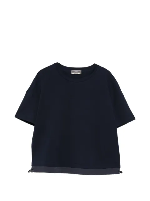 Herno playera manga corta a capas