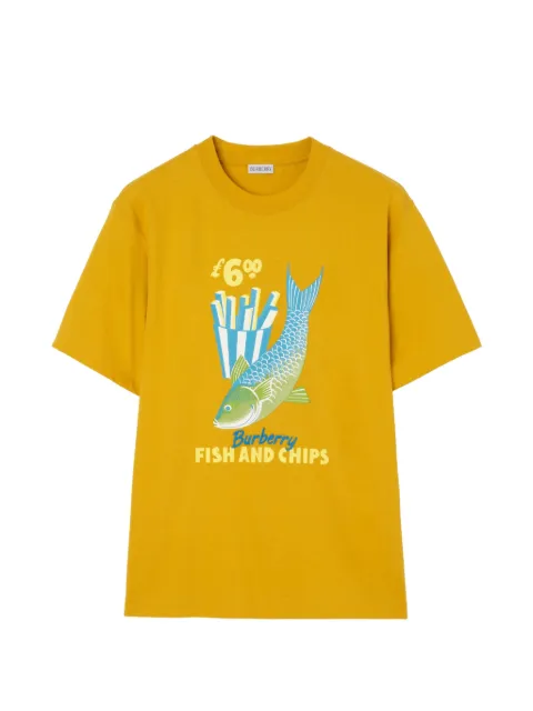 Burberry Fish and Chips 棉T恤