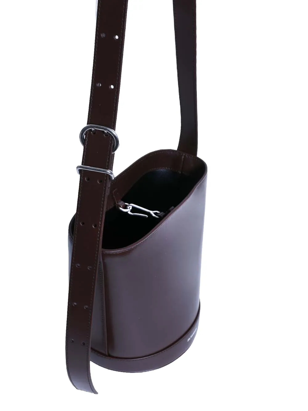 Jil Sander Cannolo bucket-tas Rood