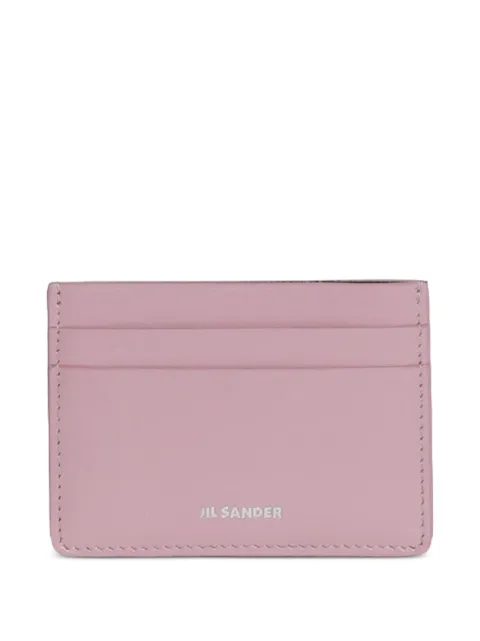 Jil Sander logo-detail card holder