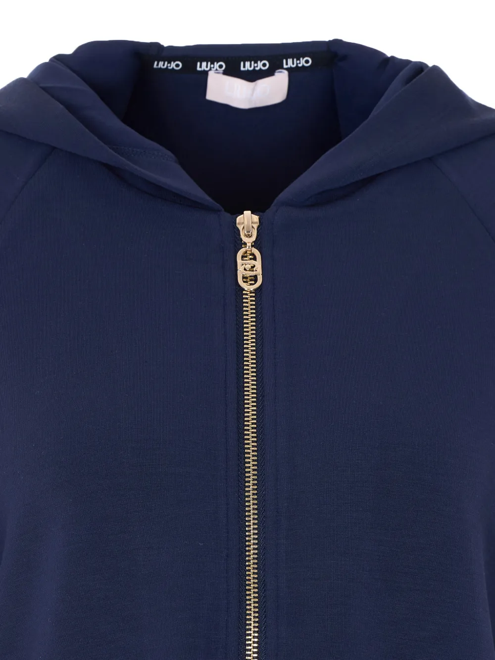 LIU JO Hoodie met opgestikte zak Blauw