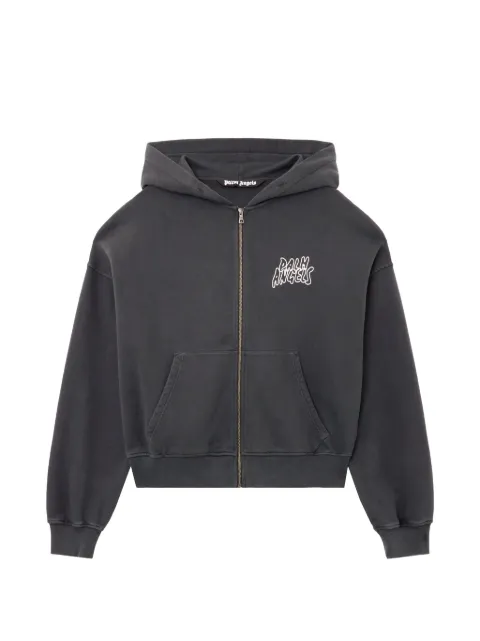 Palm Angels graphic zipped hoody