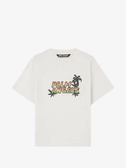 Palm Angels logo-graphic T-shirt