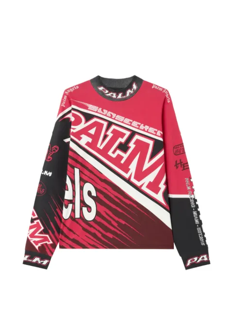 Palm Angels t-shirt imprimé à manches longues