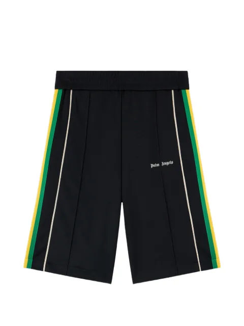Palm Angels shorts con rayas estampadas
