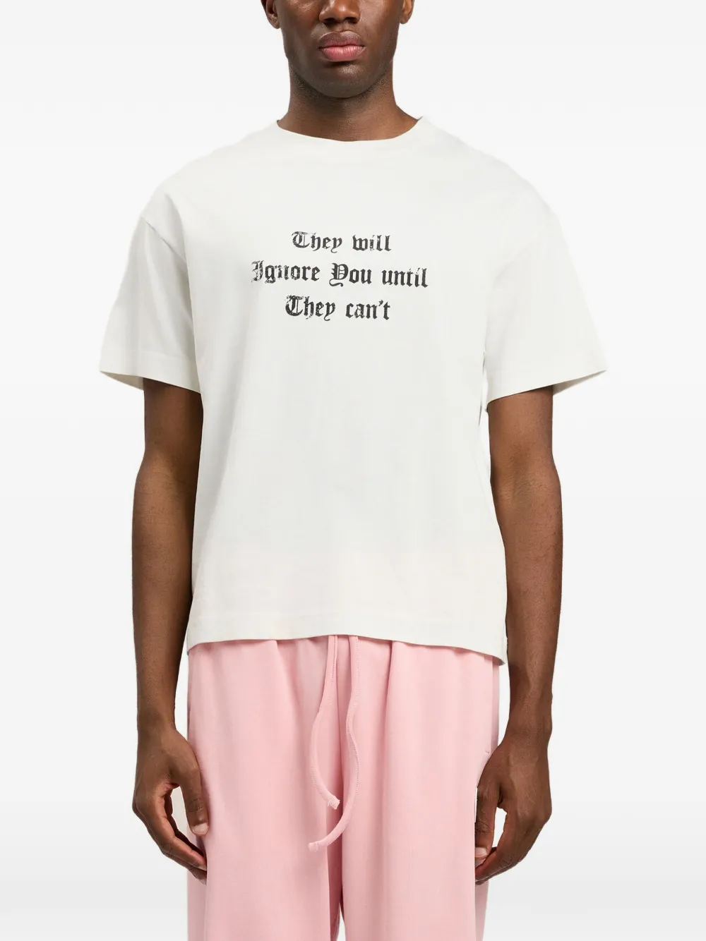Palm Angels Statement T-shirt Wit