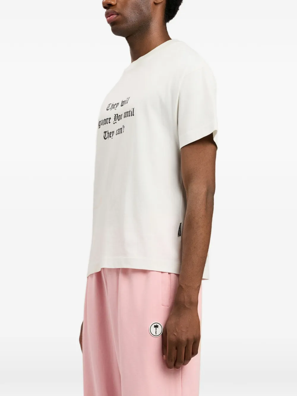 Palm Angels Statement T-shirt Wit