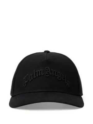 Palm Angels ブラック キャップ Palm Angels ブラック ベースボールキャップ - メルカリ