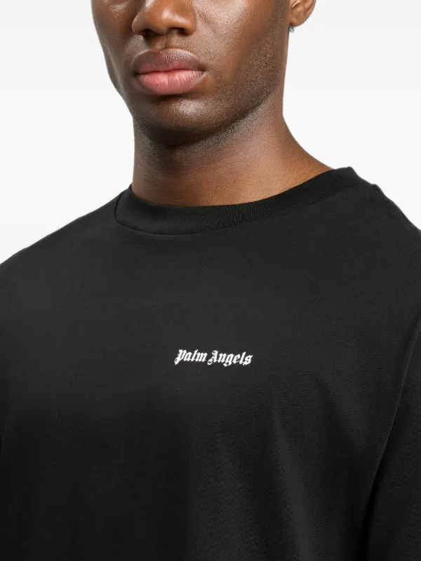 Palm Angels Classic Logo T-shirts Tripack | Black | FARFETCH