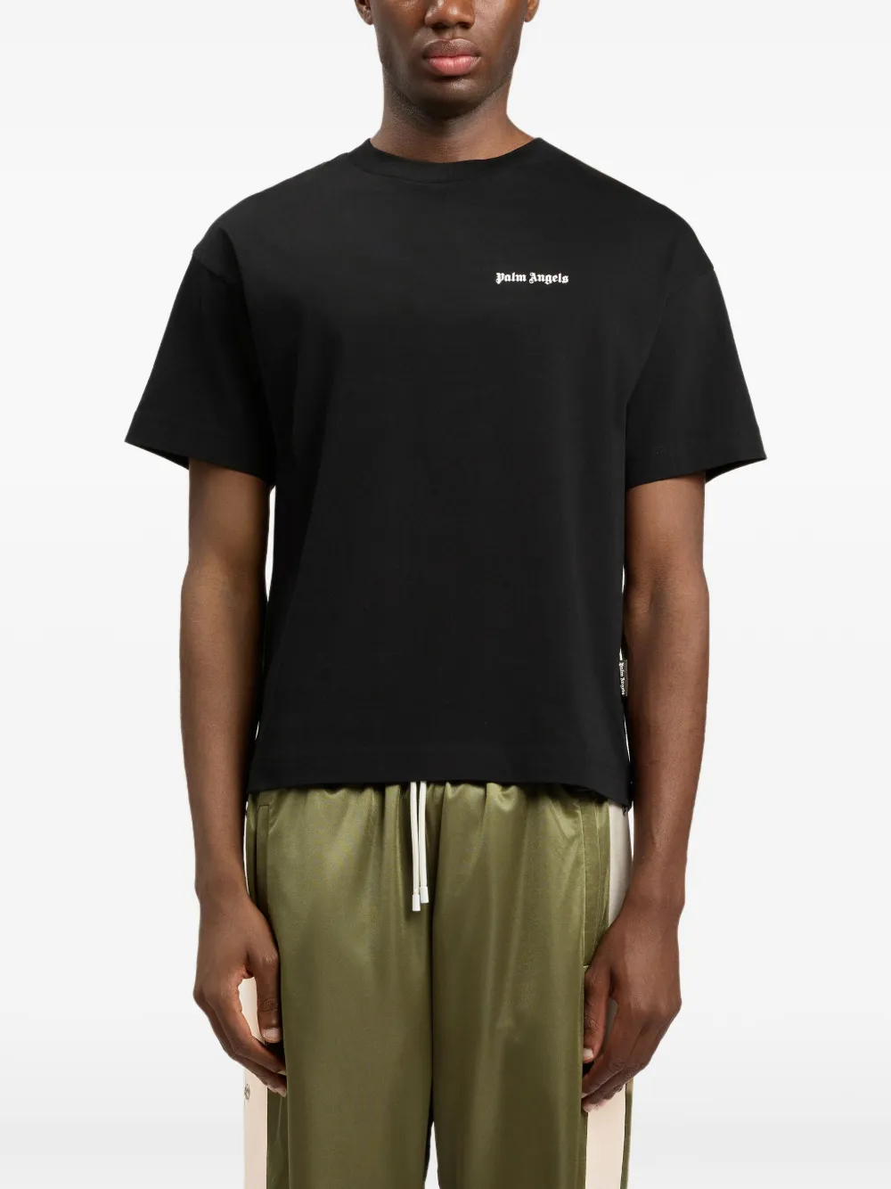 Palm Angels Classic Logo T-shirts Tripack | Black | FARFETCH