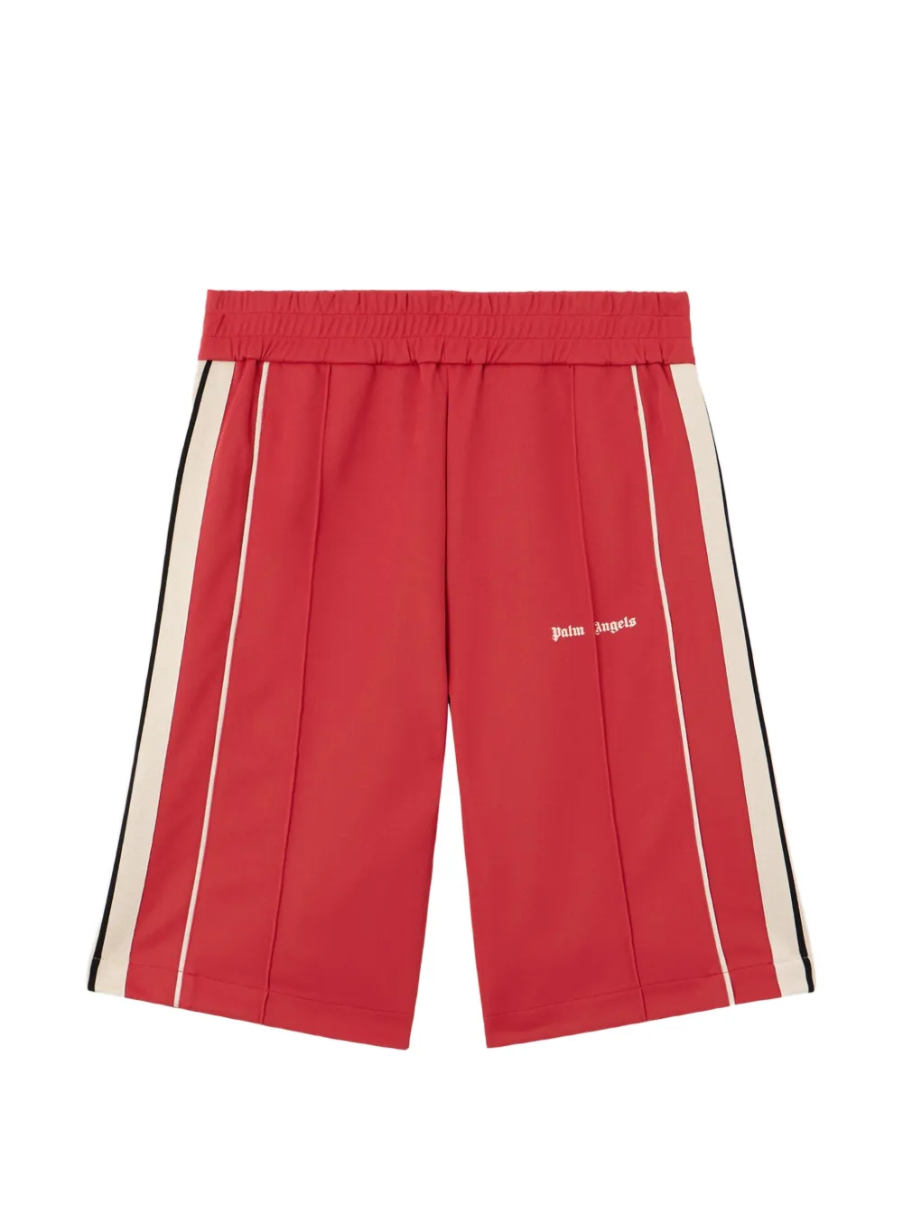 Palm Angels Shorts sportivi con logo - Rosso