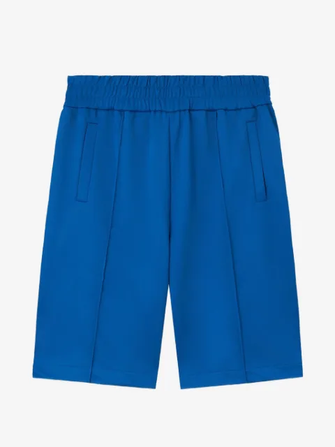 Palm Angels curved logo track shorts