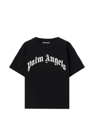 Palm Angels Classic Logo Over T-shirt | Black | FARFETCH