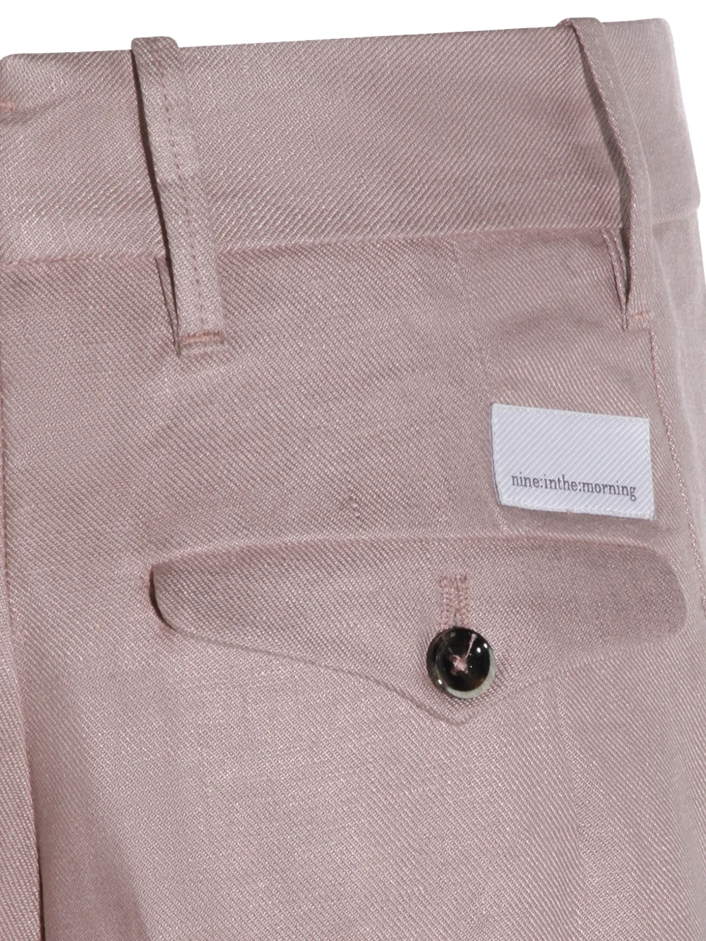 Nine In The Morning High waist pantalon Roze