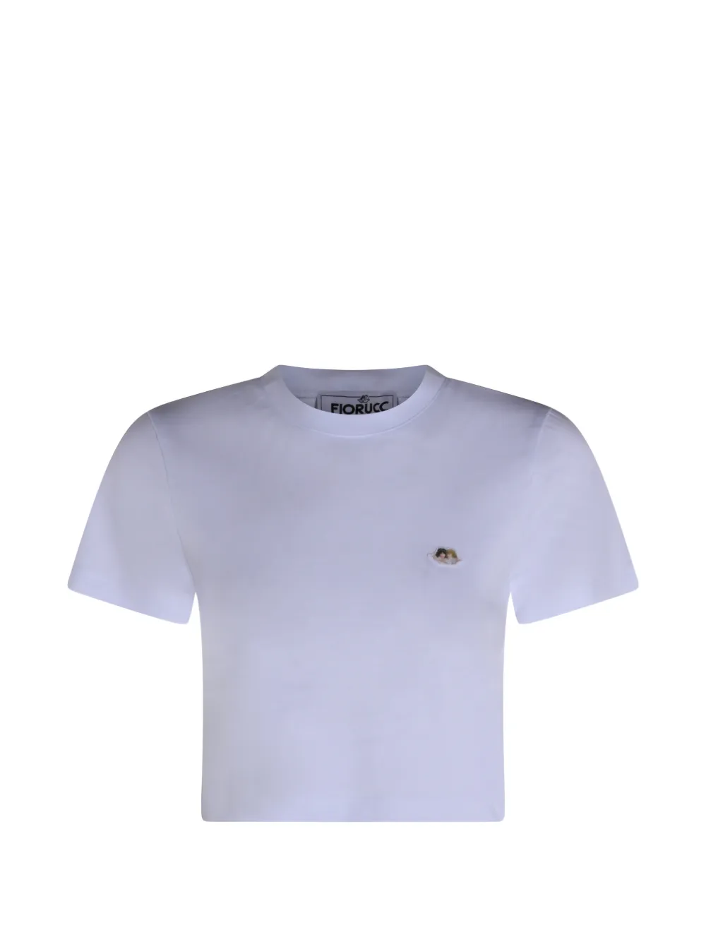 Fiorucci Angels-patch T-shirt - Bianco
