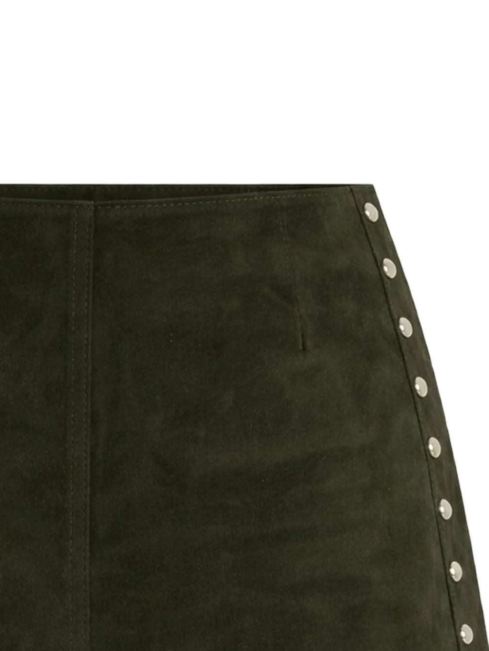  Zut Tellier Studded Skirt - Green 