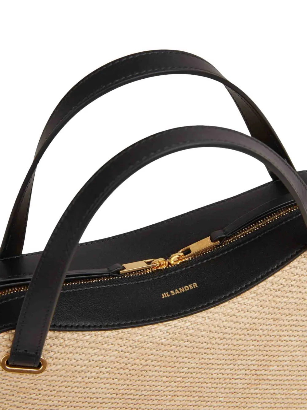 zip-closure tote bag