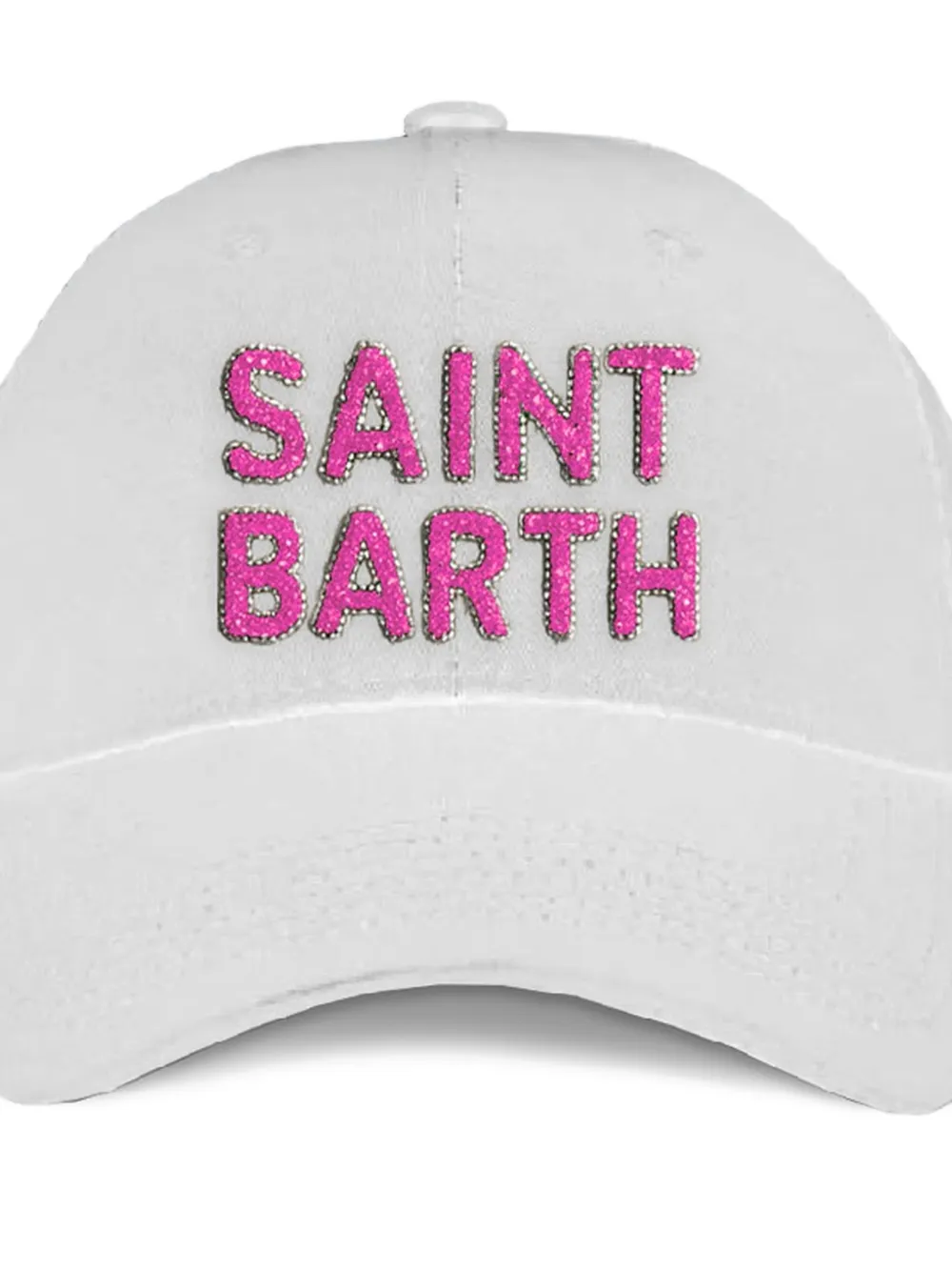  Mc2 Saint Barth Gorra Baseball Con Letras - Blanco 