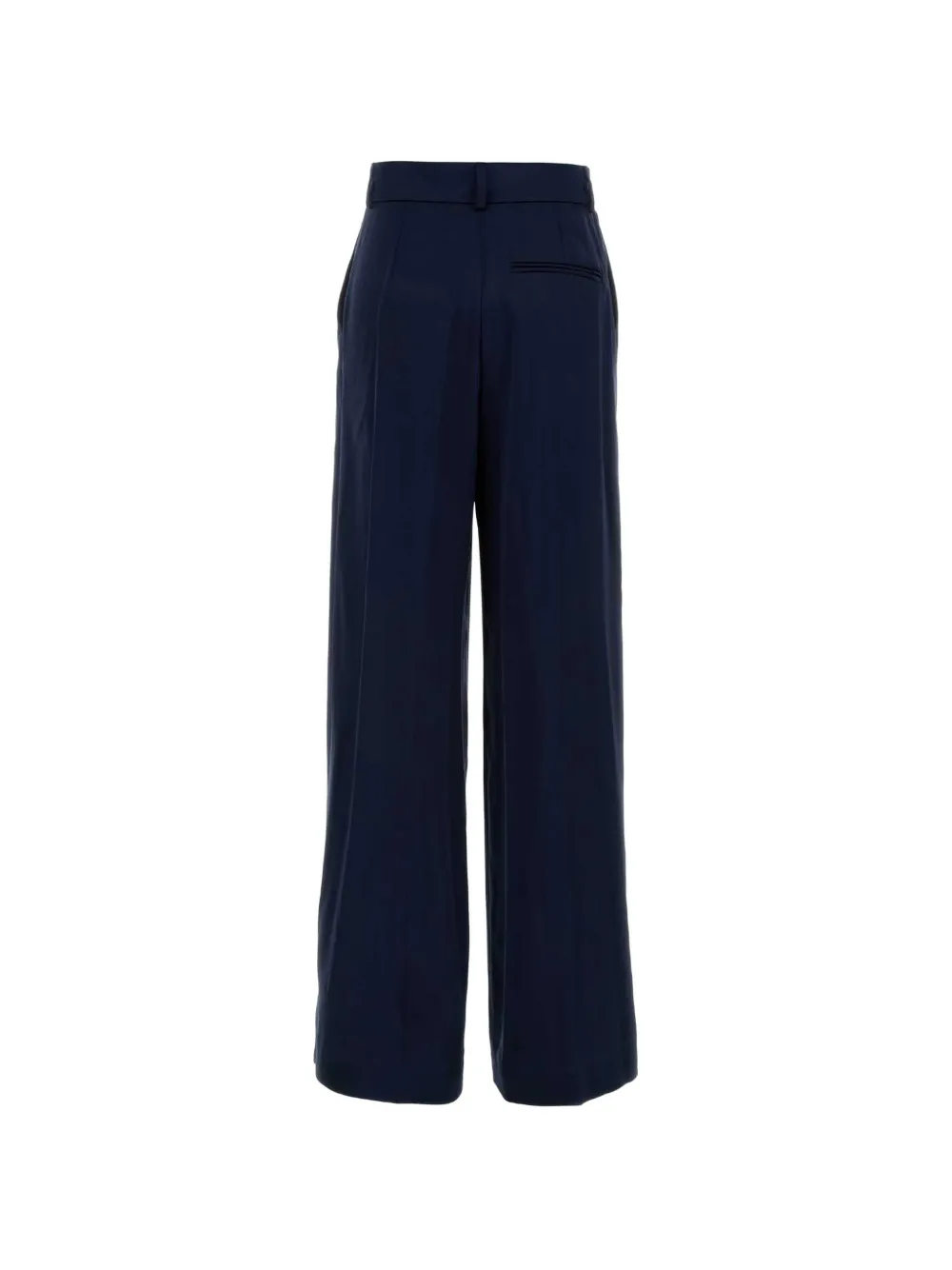 Alberta Ferretti Plooibroek Blauw