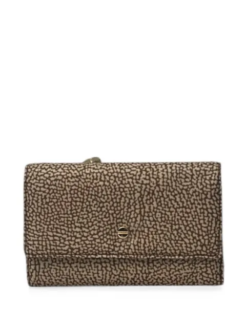 Borbonese medium Classica flap wallet