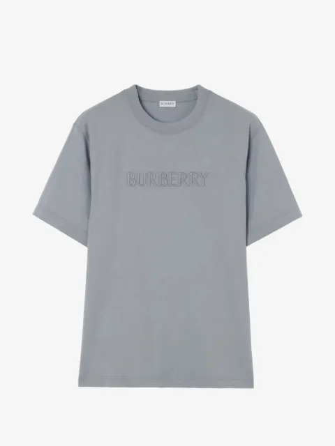 Burberry Katoenen T-shirt met logo