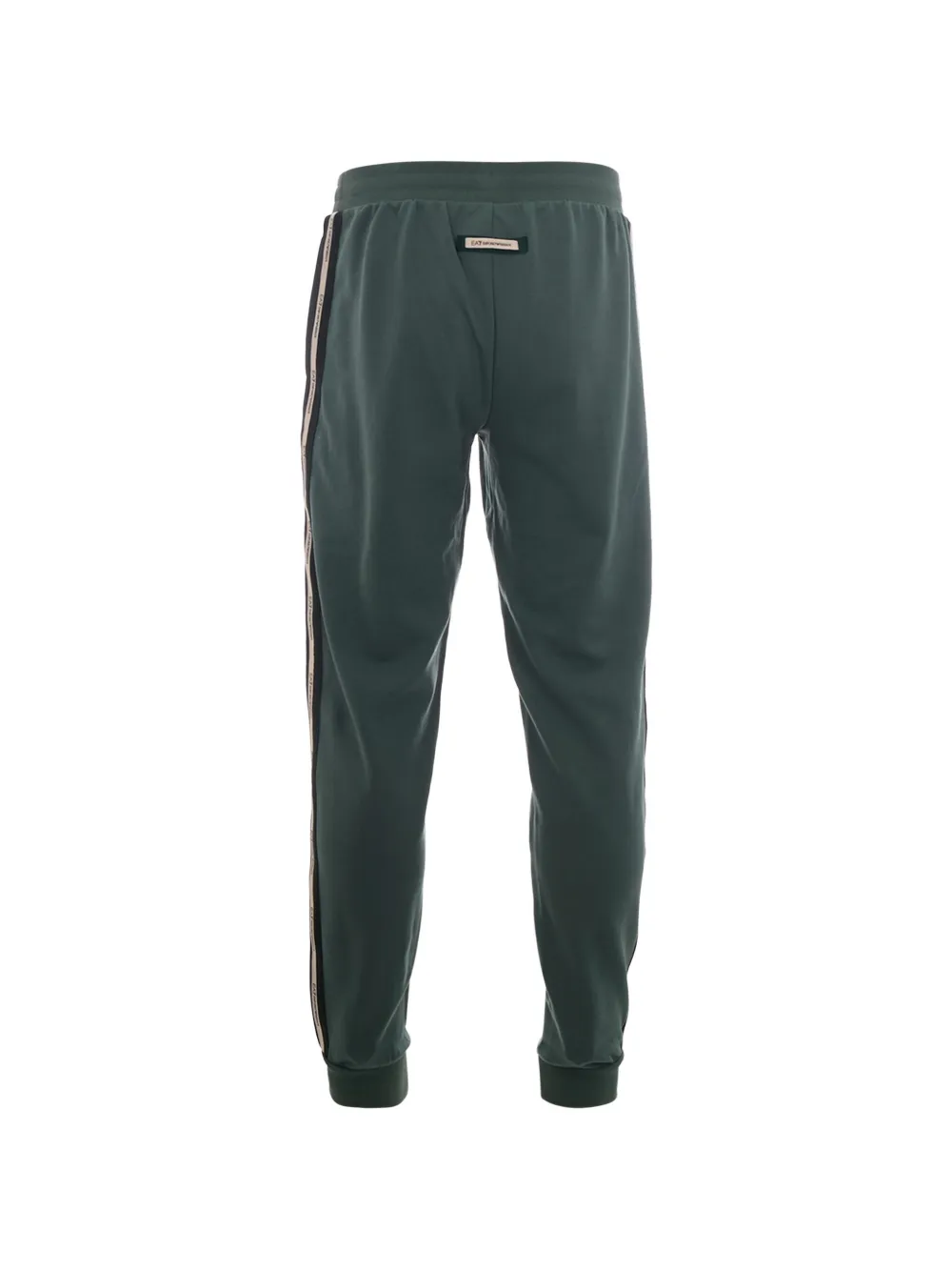 Ea7 Emporio Armani Trainingsbroek met tape afwerking Groen