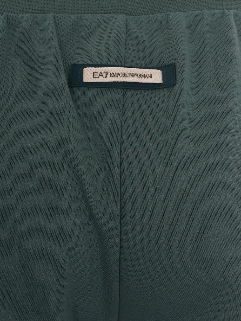 Ea7 Emporio Armani Trainingsbroek met tape afwerking Groen