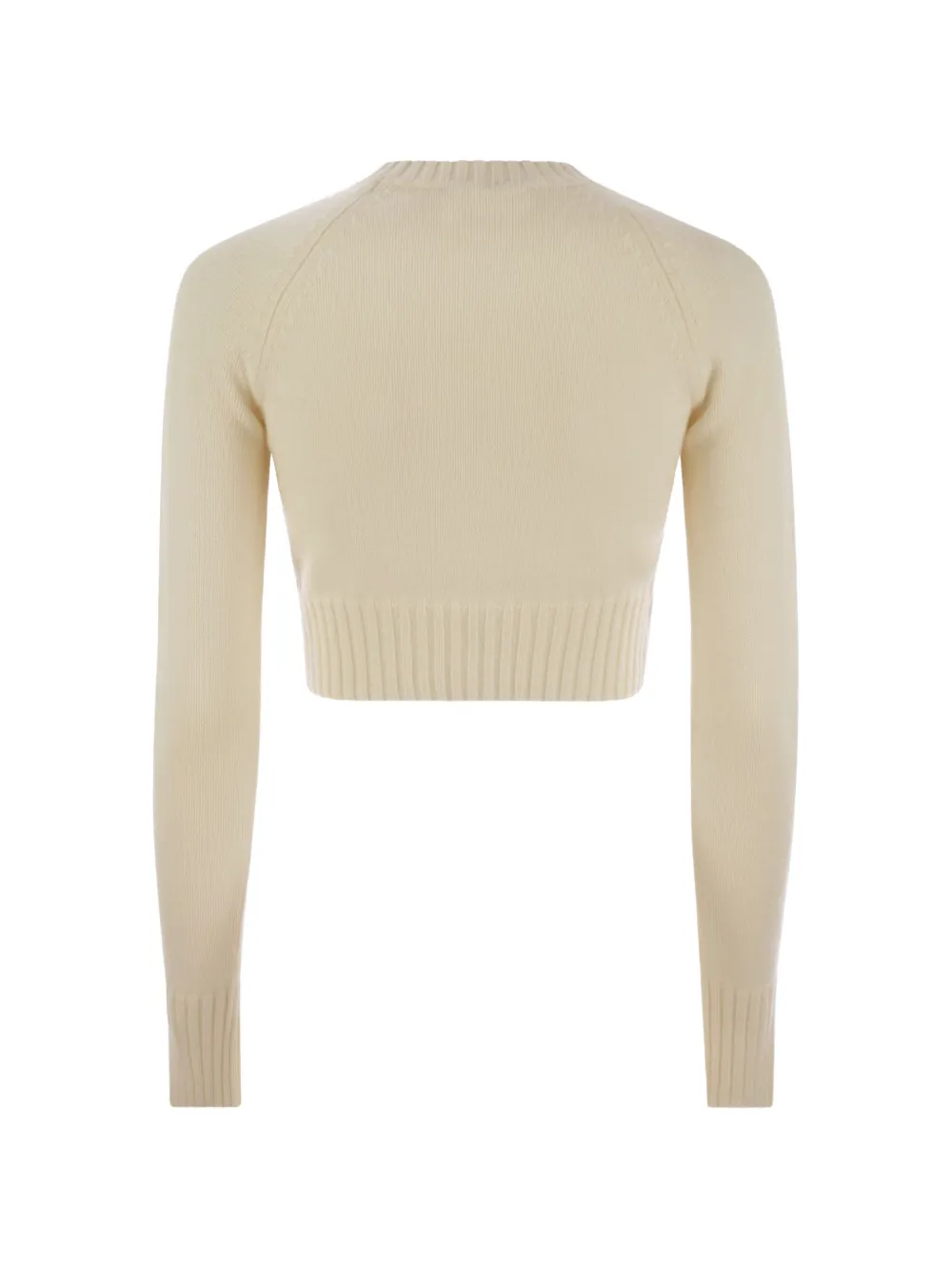  Sportmax Cropped Sweater - Neutrals 