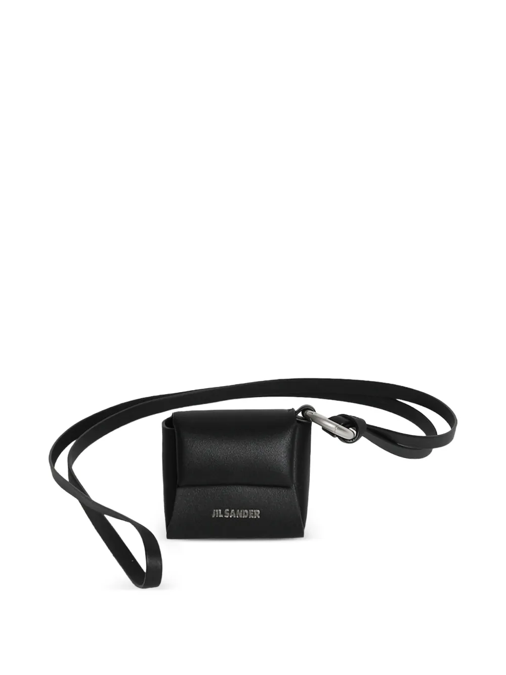 Jil Sander AirPods hoesje met omslag Zwart
