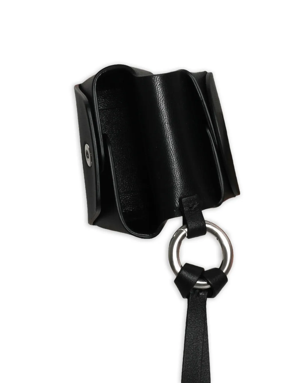 Jil Sander AirPods hoesje met omslag Zwart