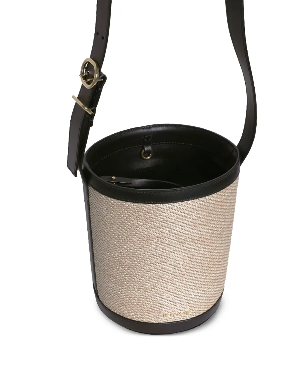 Jil Sander Canolo bucket-tas Bruin
