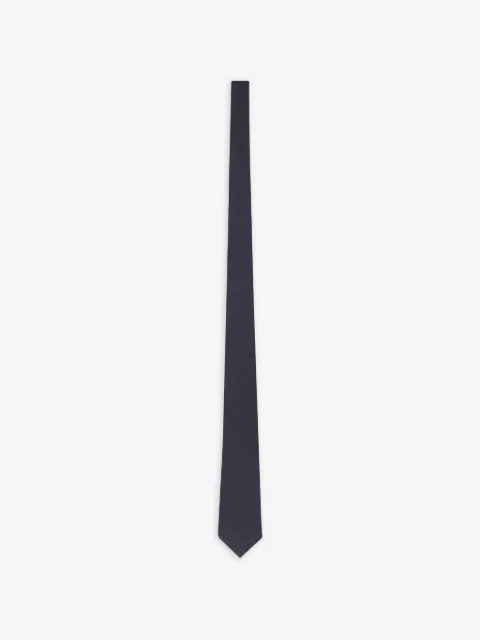 Saint Laurent ربطة عنق سادة بلون أزرق