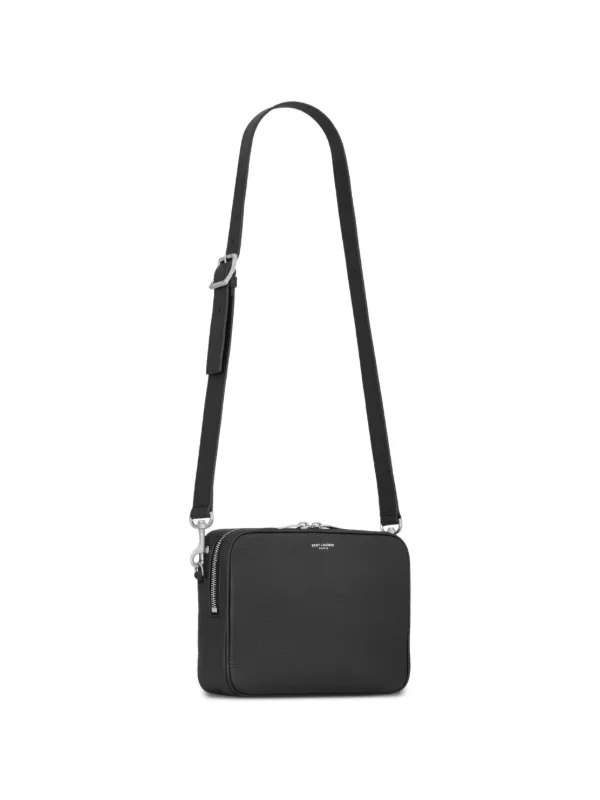 Saint Laurent ストラップディテール ショルダーバッグ | ブラック