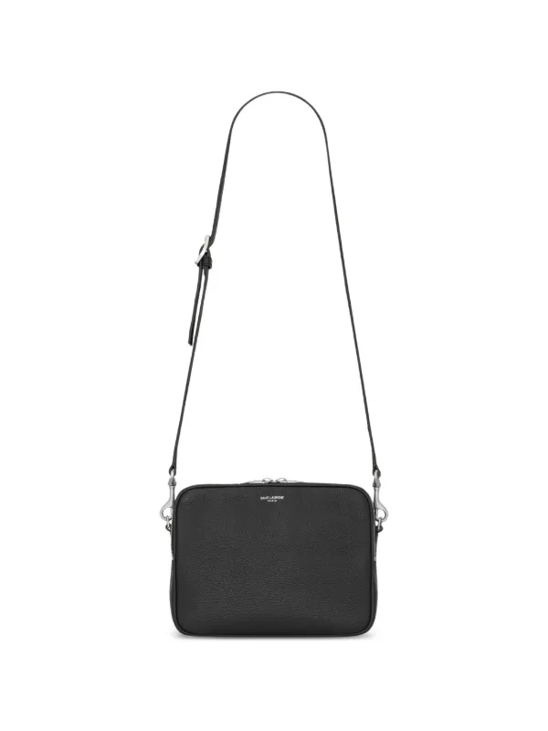 Saint Laurent ストラップディテール ショルダーバッグ | ブラック