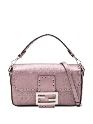 Fendi Pre-Owned 2000-2010 レザー セレリア バゲット サッチェル 