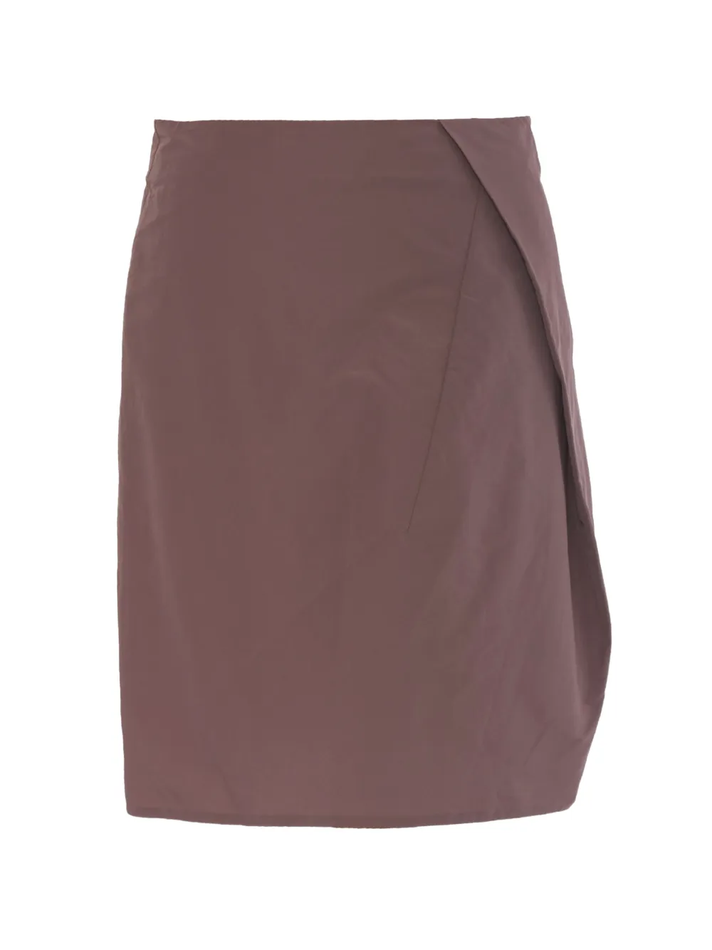 Marni Pre-Owned wrap mini skirt - Marrone