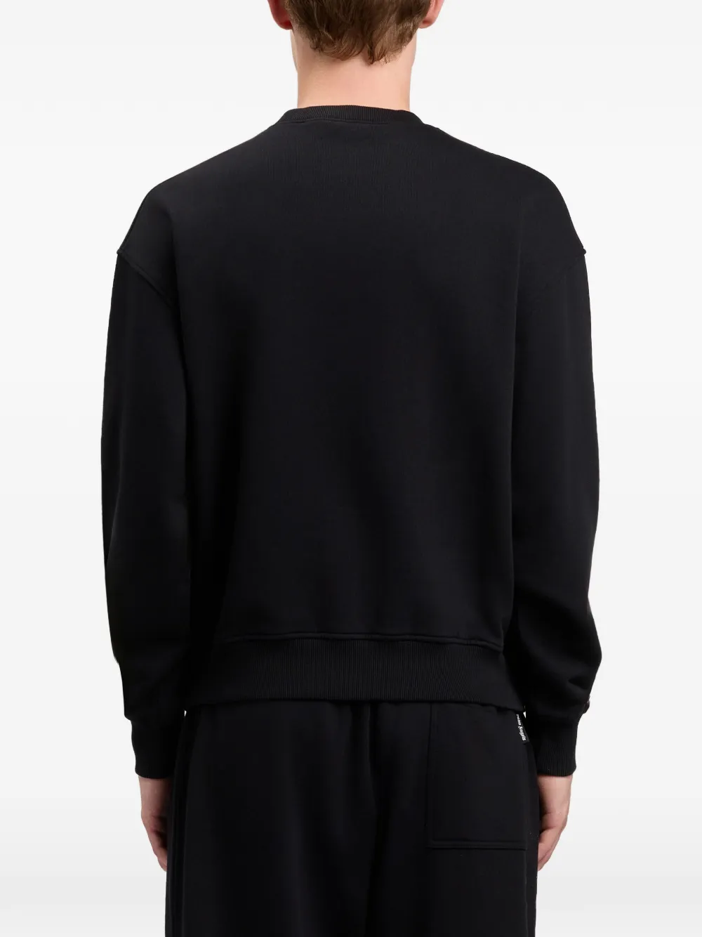 Palm Angels Sweater met logo Zwart