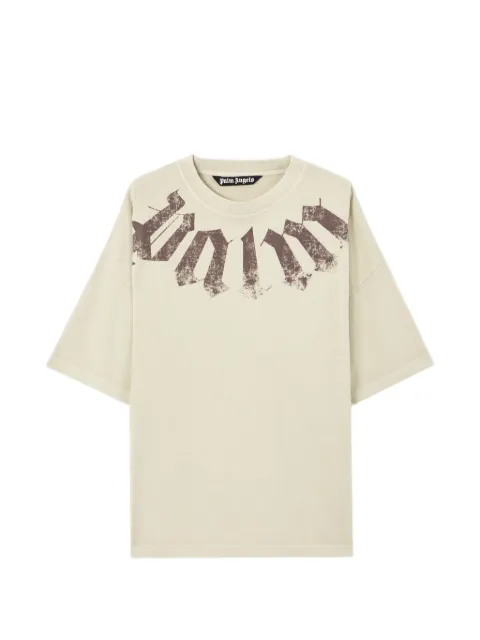 Palm Angels big neck logo T-shirt
