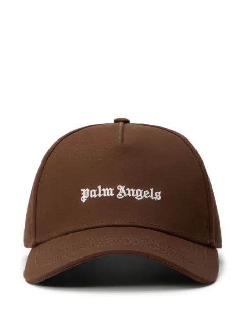 Palm Angels gorra de béisbol con logo bordado