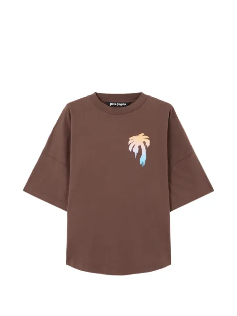 Palm Angels Oversized-T-Shirt mit Palmen