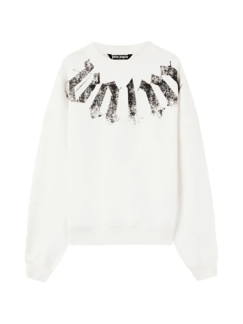 Palm Angels big neck logo sweatshirt