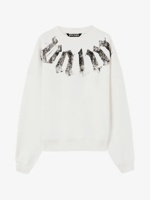 Palm Angels big neck logo sweatshirt